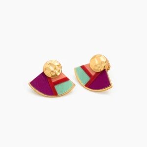 Brackish Miltonia Stud Earrings